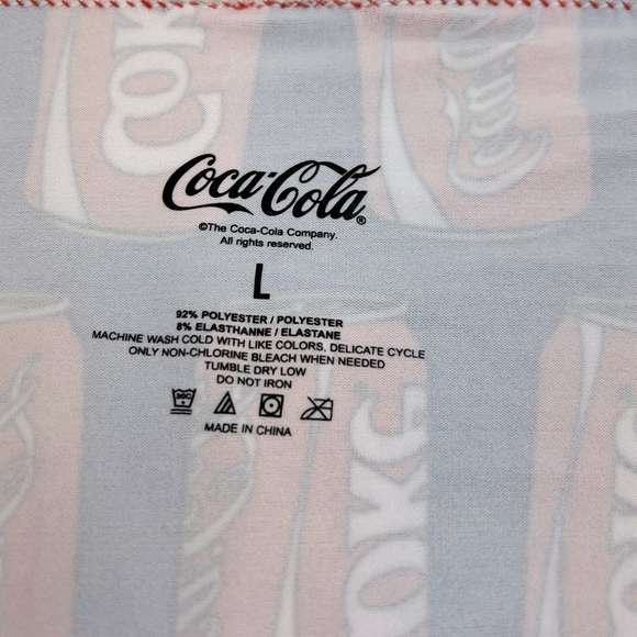 CRAZY BOXER BRIEFS COCA COLA DESIGN, 92%  POLYESTER 8% “ELASTHANNE,” LARGE - Picture 8 of 10